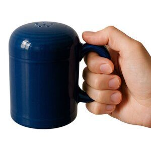 Fiestaware Fiesta CERAMIC Pepper Shaker Extra Large Rangetop Container Lapis Blu